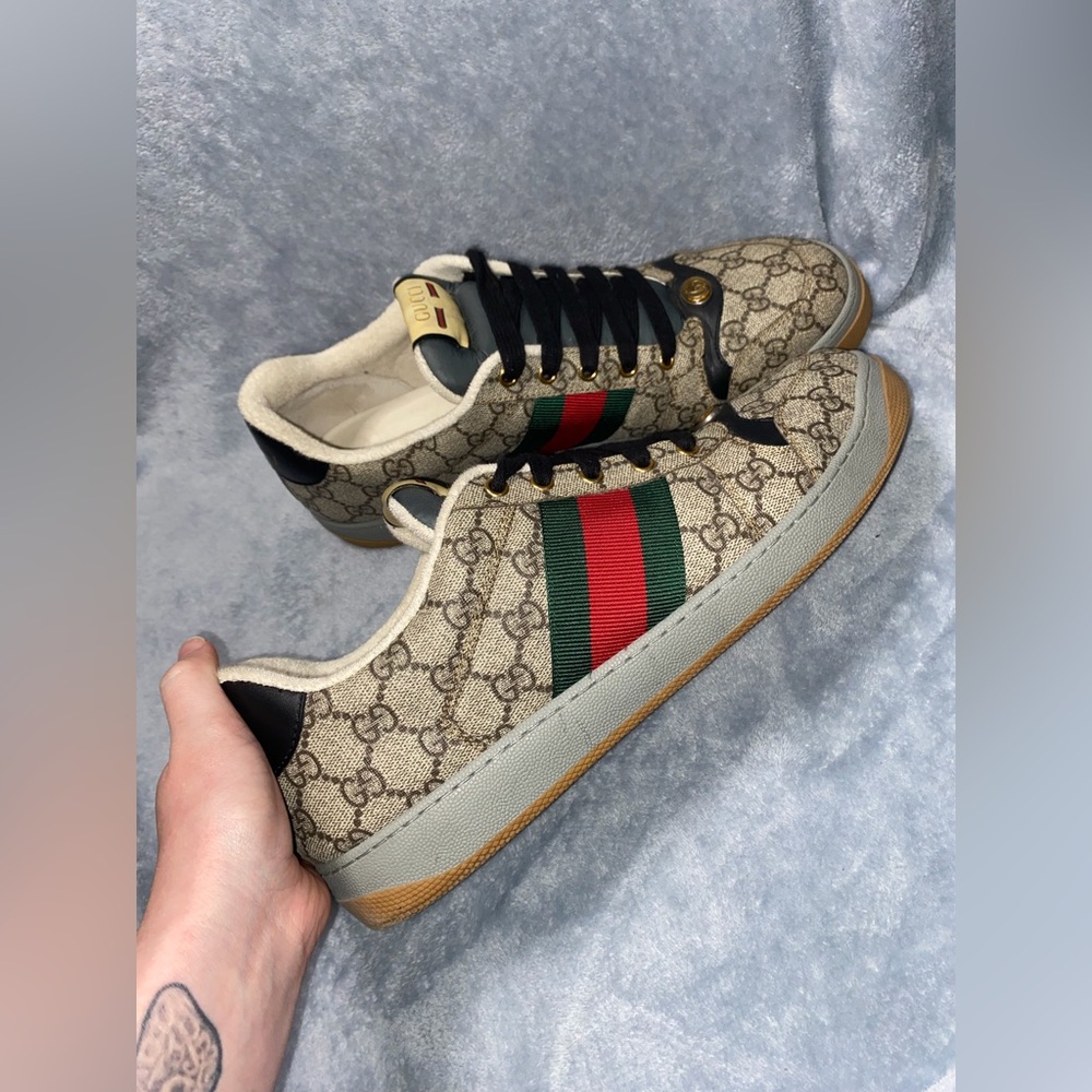Screener GG Supreme Canvas Sneakers - Picture 6 of 16